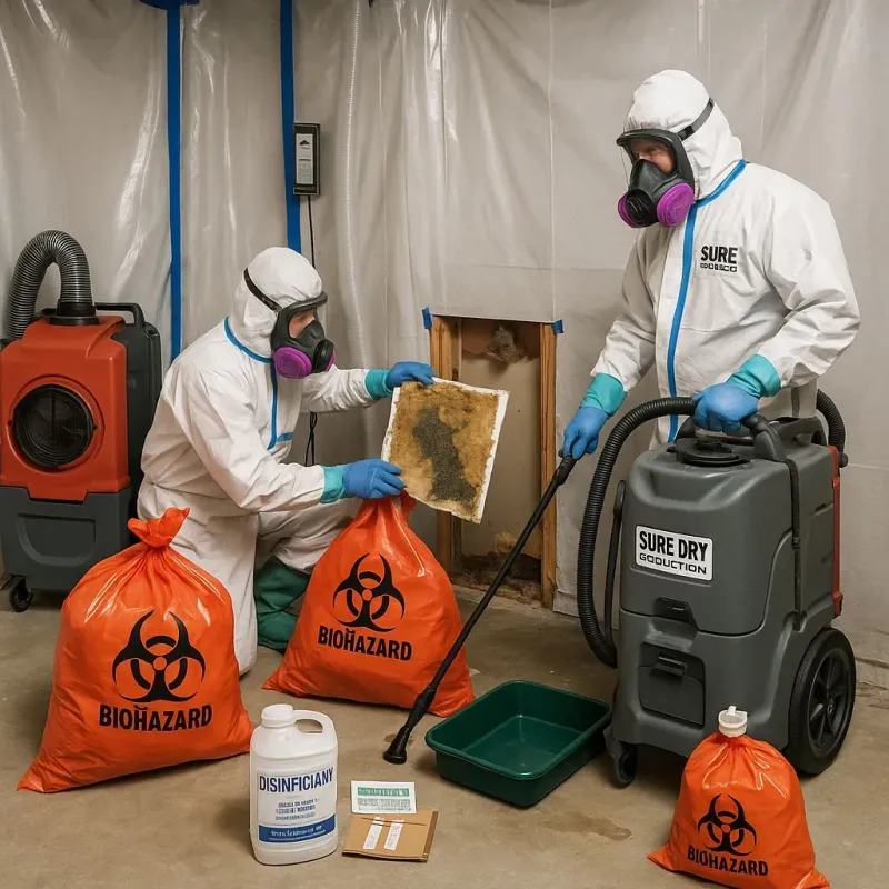 Contaminated Water Handling Protocols process in Haskell, AR